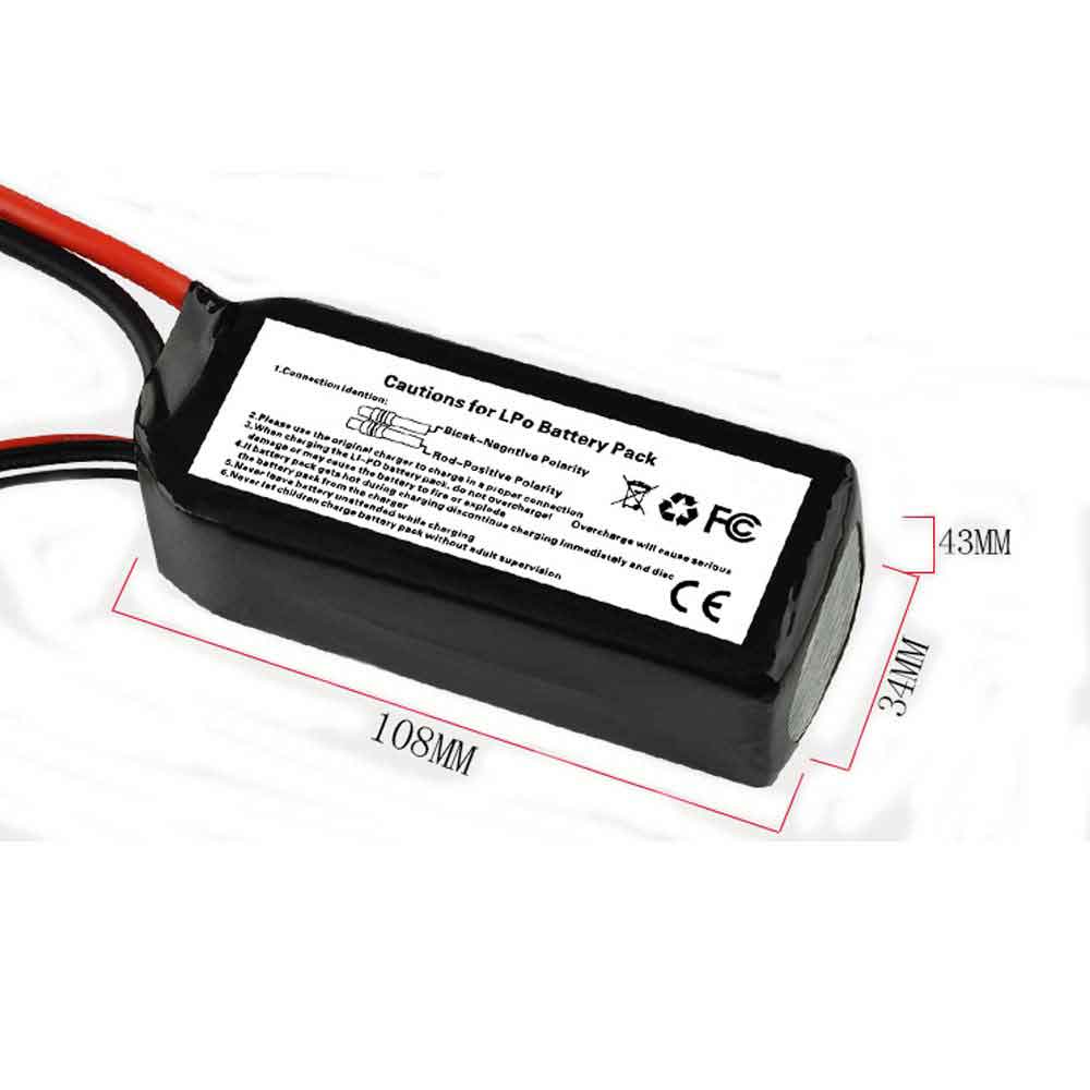 11.1V 5200mAh X350PRO Drone Battery for Walkera Qr X350 Pro