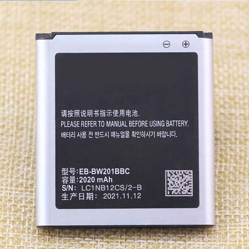 3.8V 4.35V 2020mAh/7.68WH EB-BW201BBC Smartphone Battery for Samsung 2015 W2015 G9198