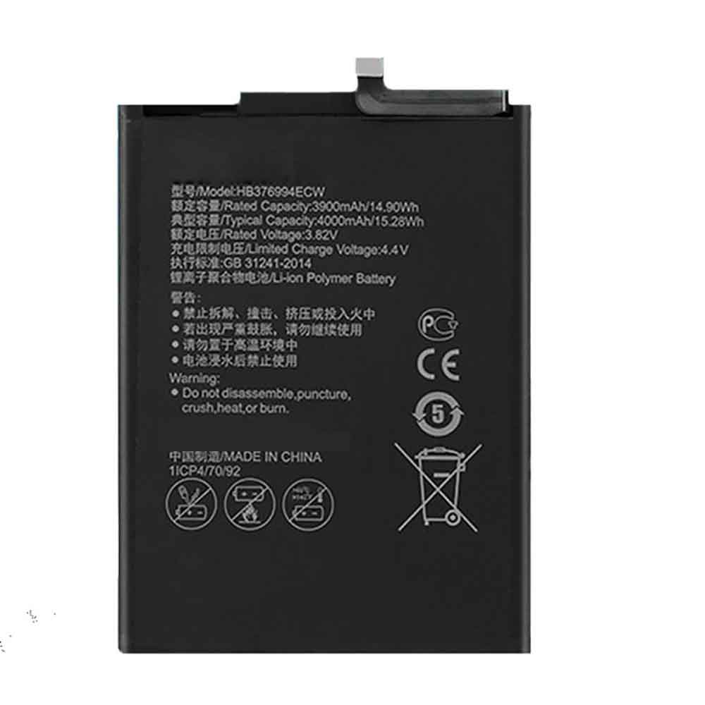 3.82V 4.4V 3900mAh/14.9WH HB376994ECW Smartphone Battery for Huawei Honor V9 DUK-AL10 DUK-AL20 DUK-AL30 DUK-TL10 DUK-TL20 DUK-TL30