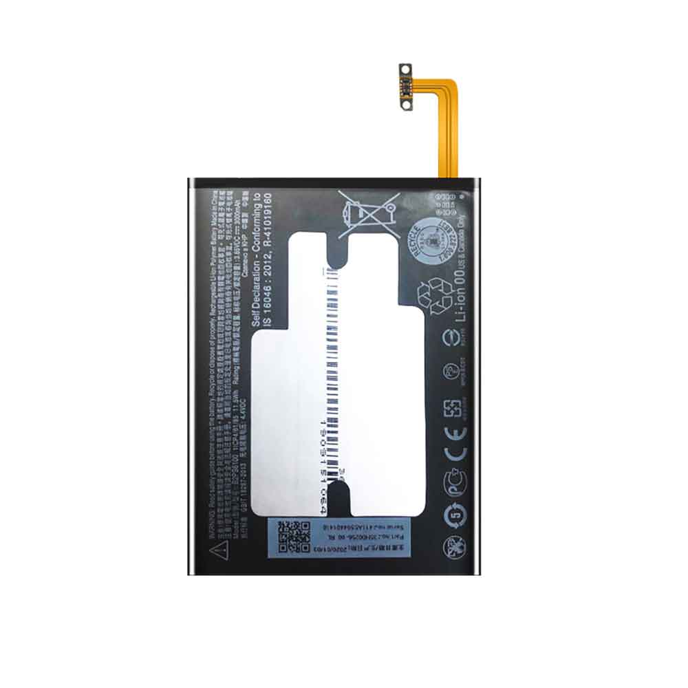 3.85V 4.4V 3000mAh/11.5WH B2PS6100 Smartphone Battery for HTC One m10