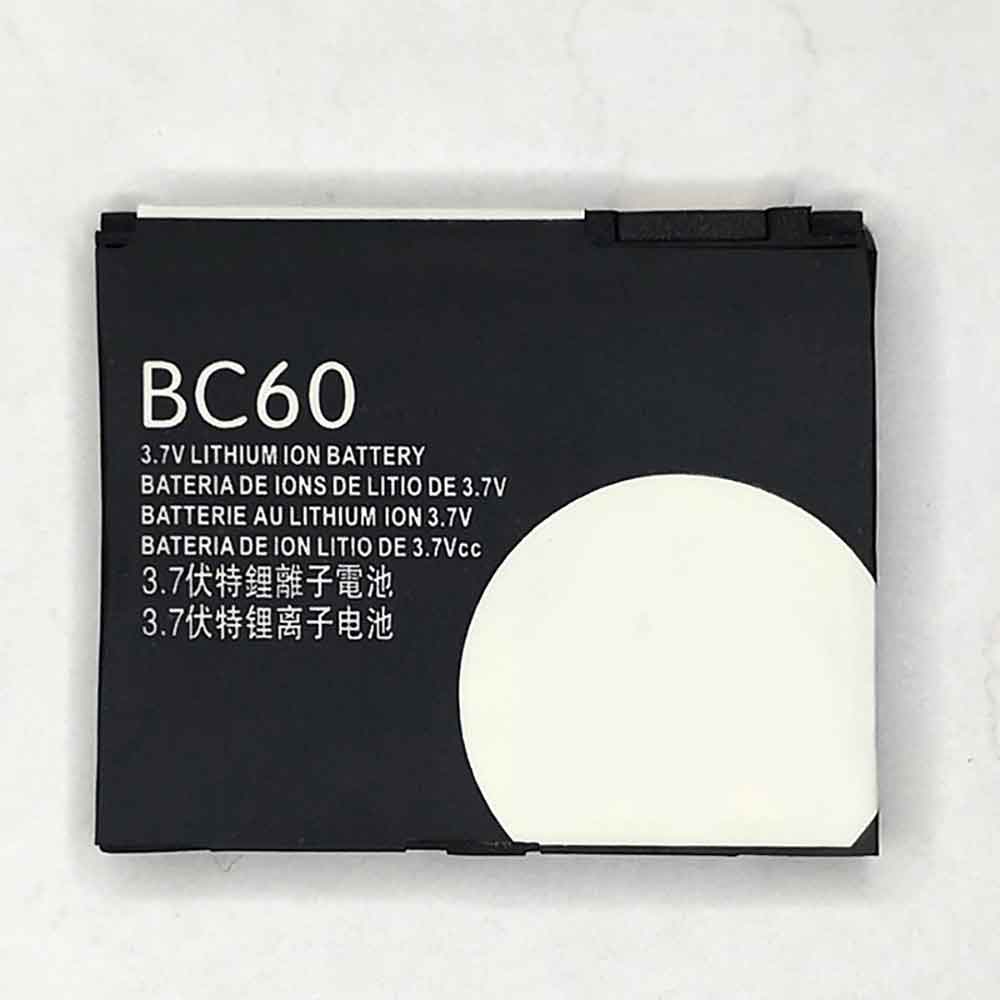 3.7V 4.2V 850mAh BC60 Smartphone Battery for Motorola C257 C261 VU204 Z6C I290 I296 I425 L2 L6 L7 L7C