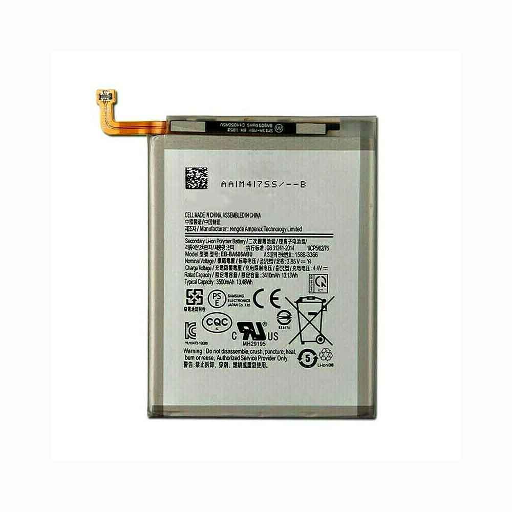 3.85V 4.4V 3410mAh/13.13WH EB-BA606ABU Smartphone Battery for Samsung Galaxy A60