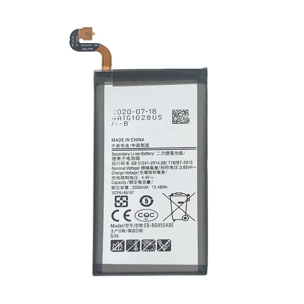 3.85V 4.4V 3500mAh/13.48WH EB-BG955ABE Smartphone Battery for Samsung Galaxy S8 Plus SM-G9 G955
