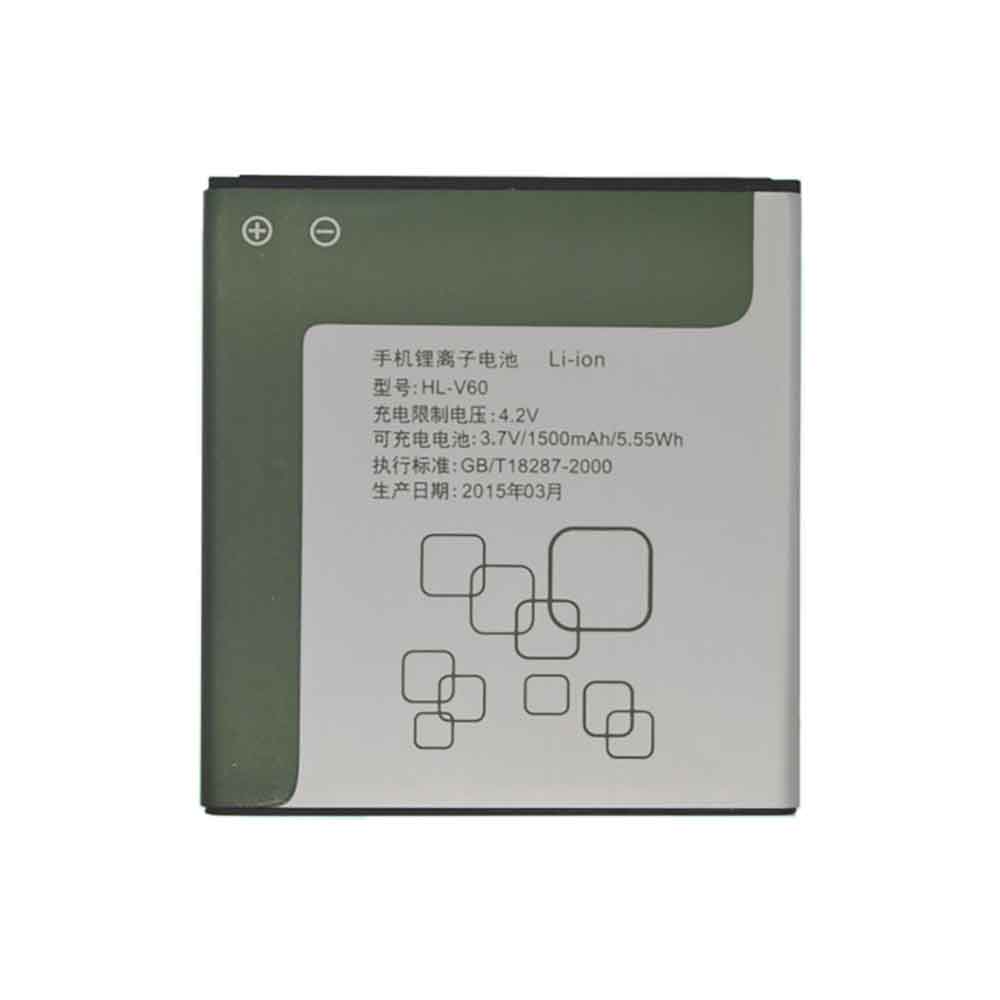 3.7V 1500mAh HL-V60 Smartphone Battery for Hosin V60