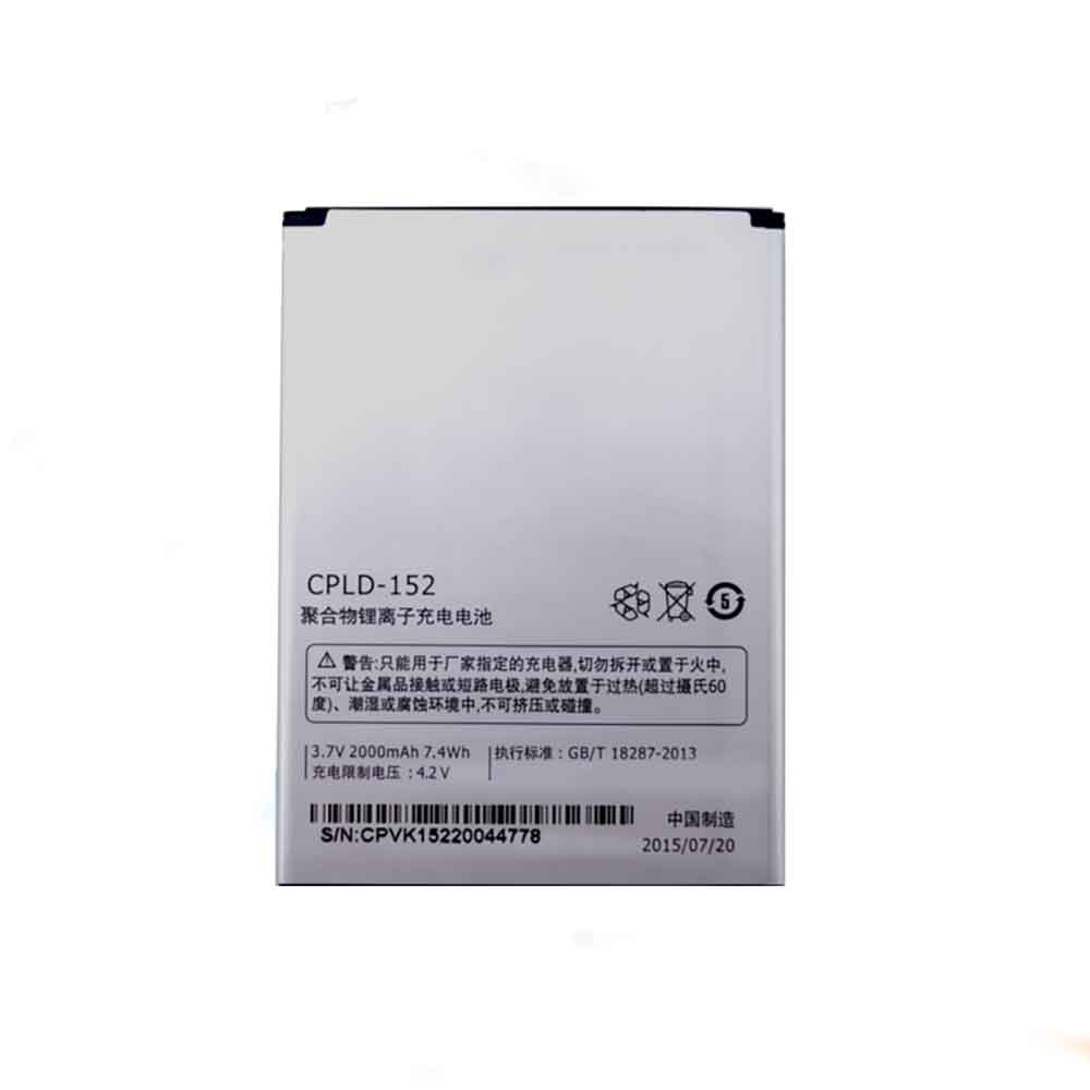 3.7V 4.2V 2000mAh/7.4WH CPLD-152 Smartphone Battery for Coolpad 5263S 5360 5267 5263