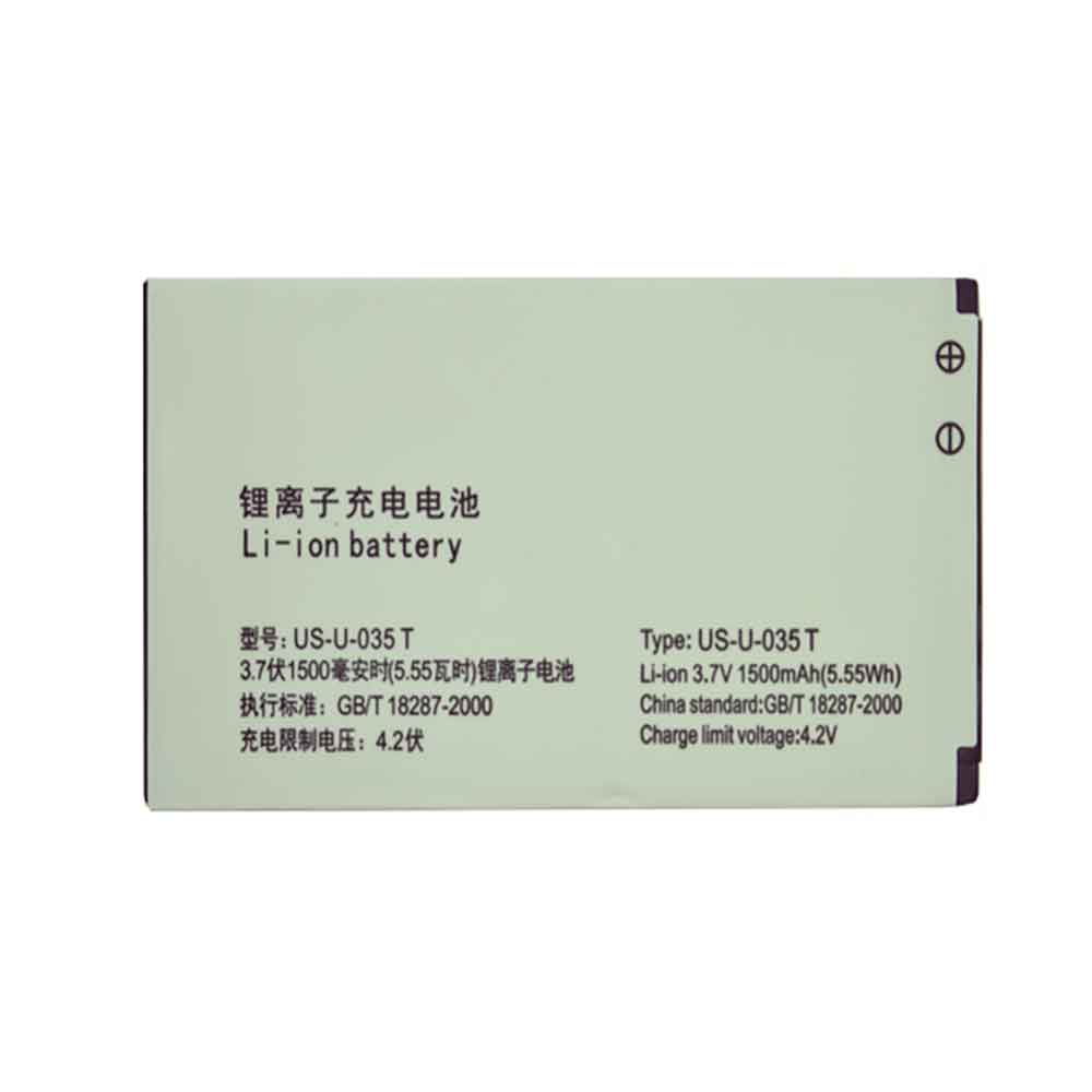 3.7V 1500mAh US-U-035T Smartphone Battery for Uniscope US88T UW2015T US68V