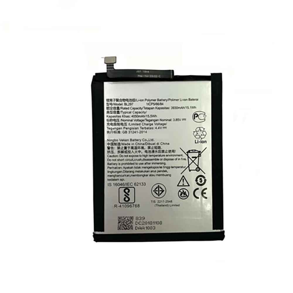 3.85V 4.4V 4050mAh/15.5WH BL297 Smartphone Battery for Lenovo K5 Pro L38041 L38111