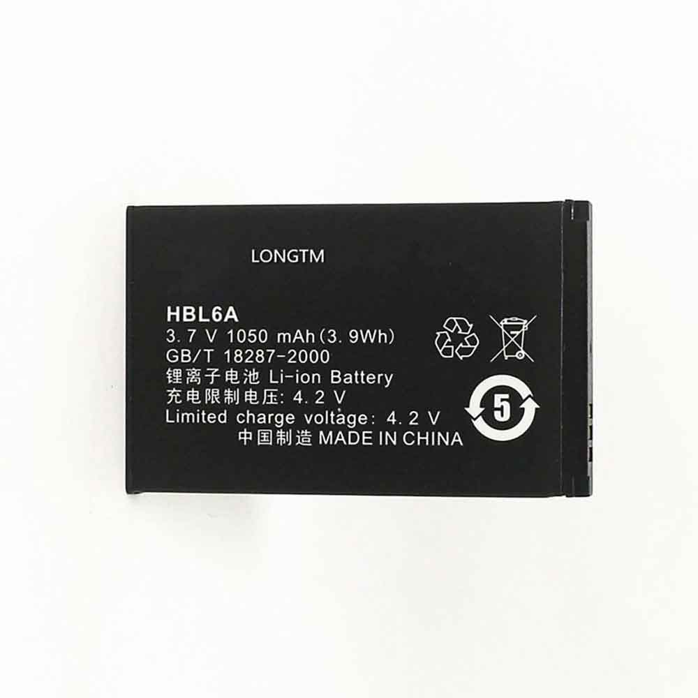 3.7V 4.2V 1050mAh/3.9WH HBL6A Smartphone Battery for Huawei C2800