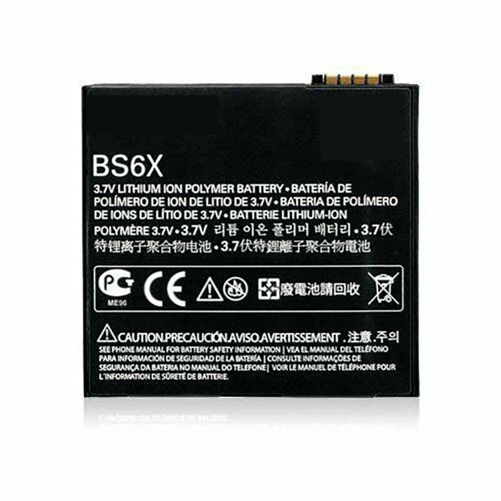 3.7V 4.2V 1420mAh/5.3WH BS6X Smartphone Battery for Motorola XT800 L1000 XT800+ A555