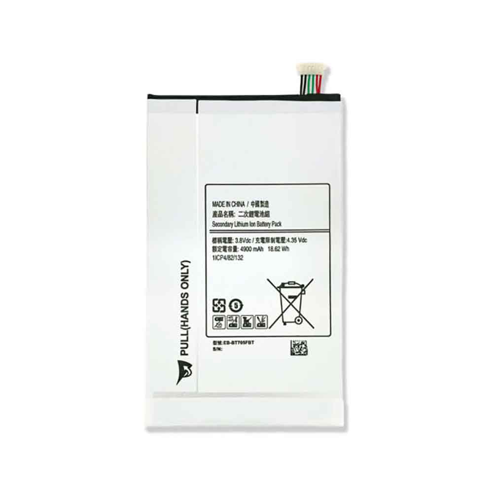 3.8V 4.35V 4900mAh/18.62WH EB-BT705FBT Tablet Battery for Samsung Galaxy Tab SM-T700