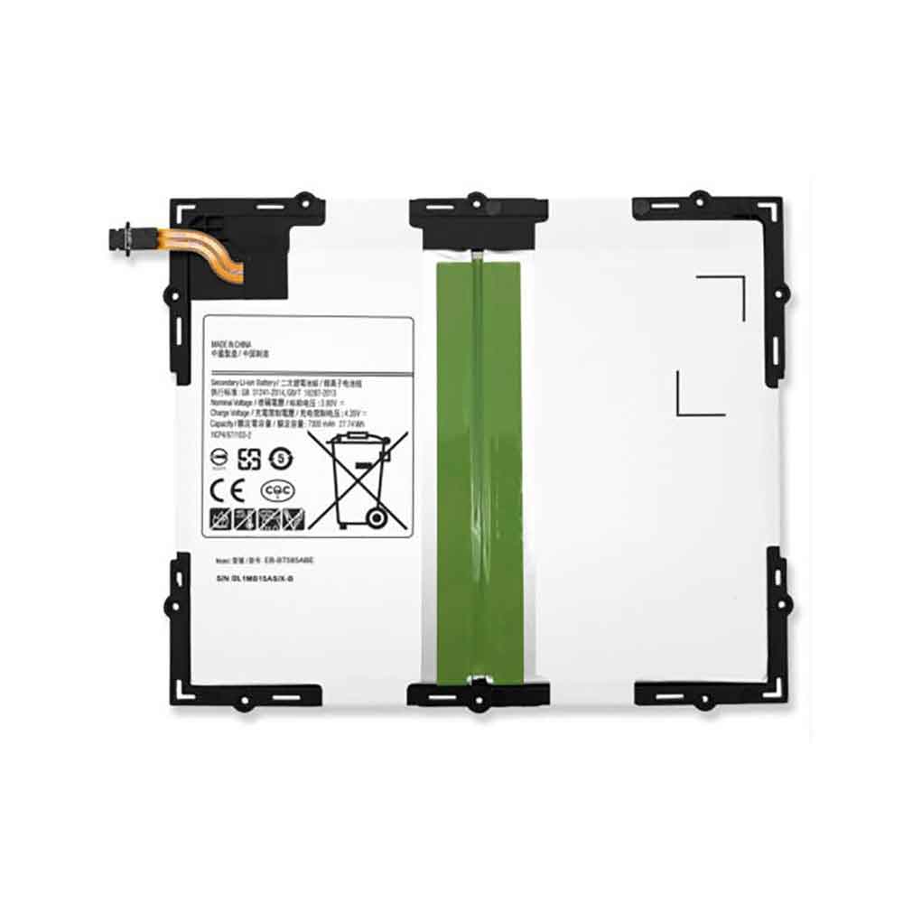 3.8V 4.35V 7300mAh/27.74WH EB-BT585ABE Tablet Battery for Samsung Galaxy Tab A 10.1 SM-T580 T585