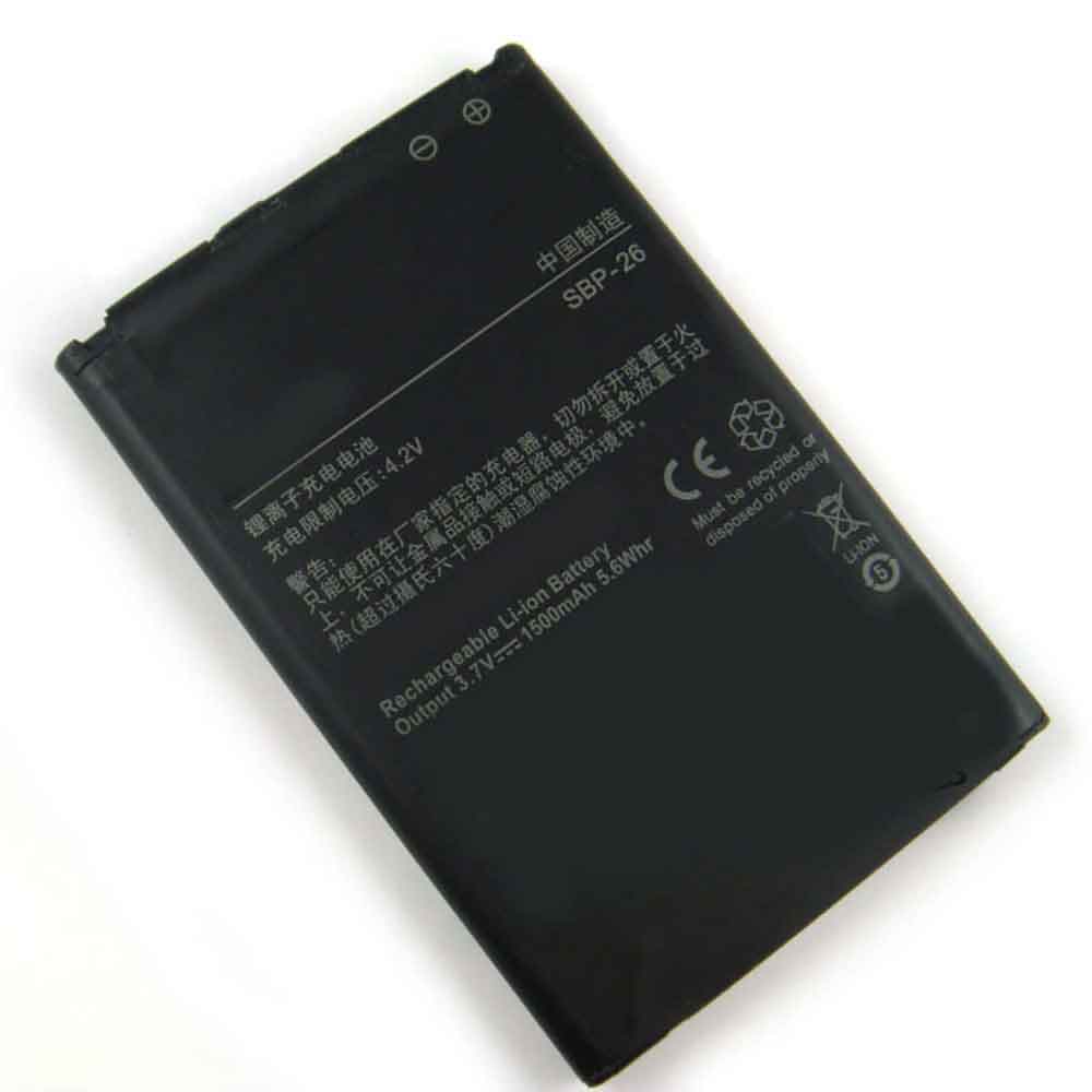 3.7V 4.2V 1500mAh/5.6WH SBP-26 Smartphone Battery for Asus T20