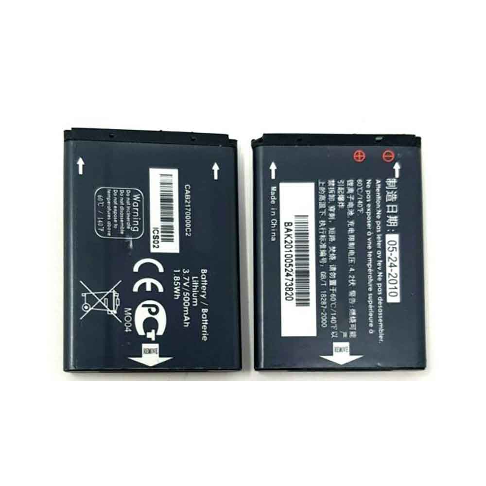 3.7V 500mAh CAB2170000C2 Smartphone Battery for Alcatel OT 103