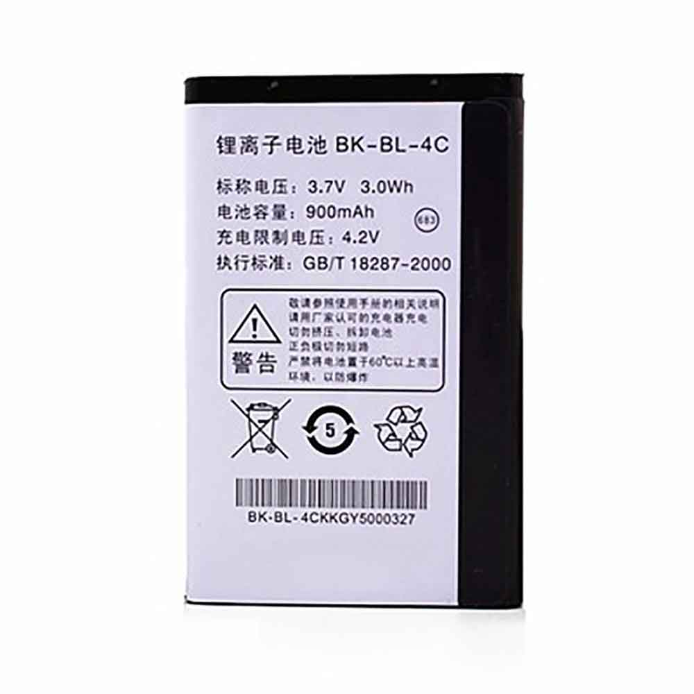 3.7V 900mAh BK-BL-4C Smartphone Battery for BBK i508 i266 i518 v205 K203m