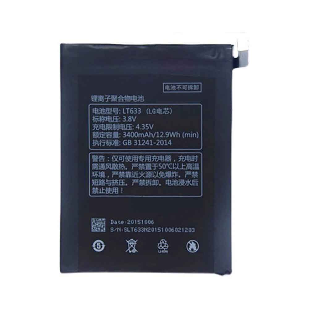 3.8V 3400mAh LT633 Smartphone Battery for LeEco X900