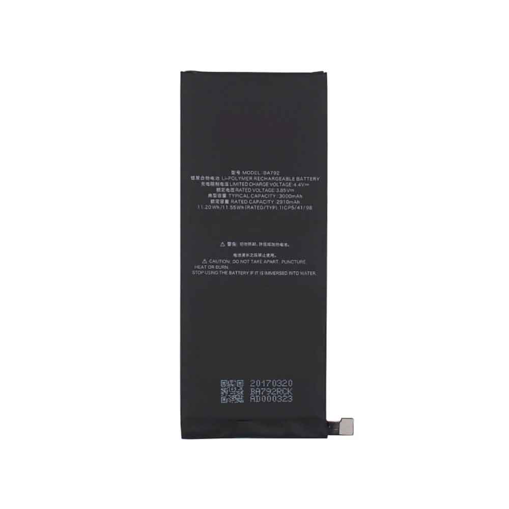 3.85V 3000mAh BA792 Smartphone Battery for Meizu Pro 7