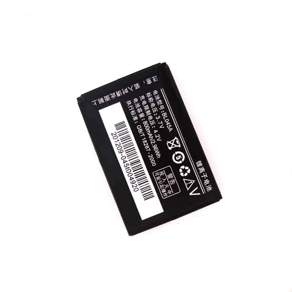 3.7V 800mAh BL045A Smartphone Battery for Lenovo I389 I300 E520 S600 E268 I320