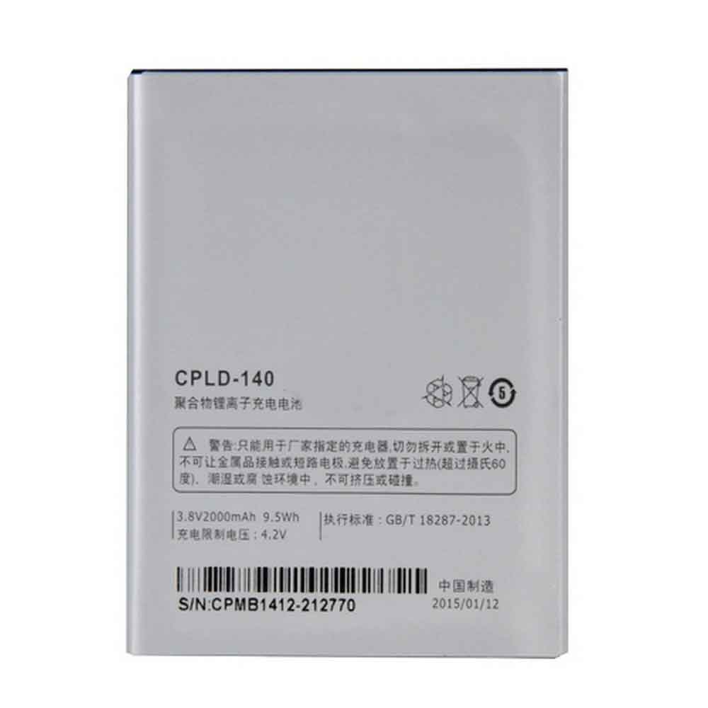3.8V 2000mAh CPLD-140 Smartphone Battery for Coolpad 8713 5316