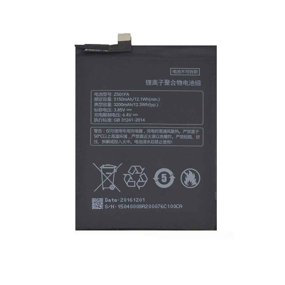 3.85V 3200mAh ZS01FA Smartphone Battery for Coolpad M7