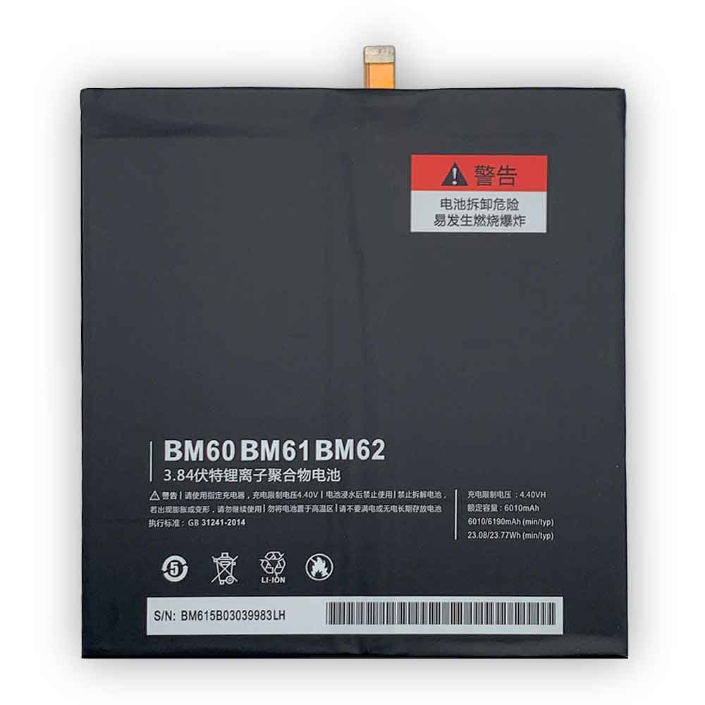 4.40V 6010mAh BM60 Tablet Battery for Xiaomi Mi Pad 1