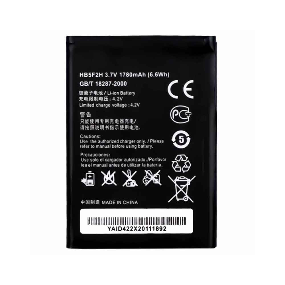3.7V 1780mAh HB5F2H Wireless Router Battery for Huawei 4G LTE WIFI Router