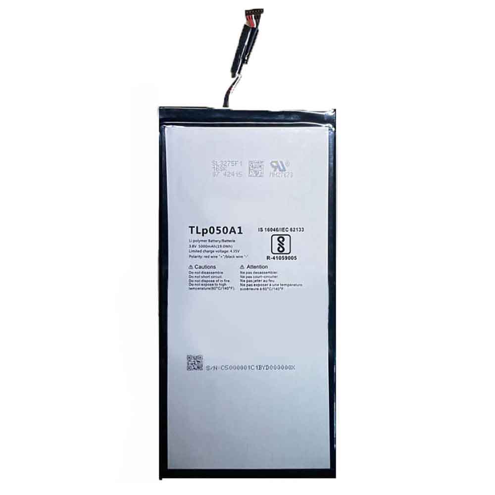 3.8V 5000mAh TLp050A1 Tablet Battery for Alcatel Safran Morpho