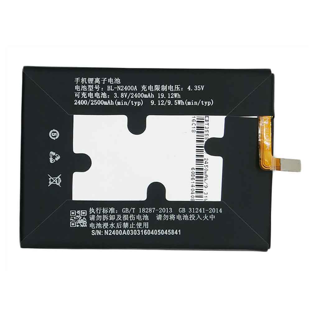 3.8V 2500mAh BL-N2400A Smartphone Battery for Gionee F105 F105L