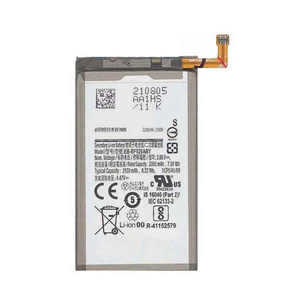 3.88V 2120mAh EB-BF926ABY Smartphone Battery for Samsung Galaxy Z Fold3 5G