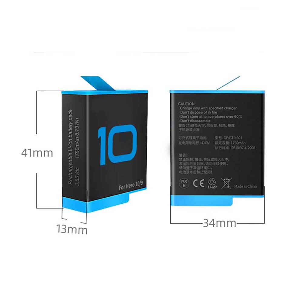 GoPro Hero 9,10 battery