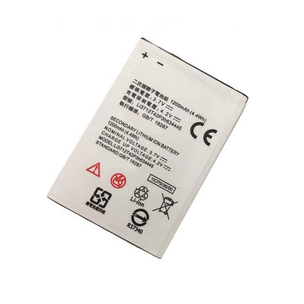 3.7V 1200mAh Li3712T42P3H634445 Smartphone Battery for ZTE V815W/Q1