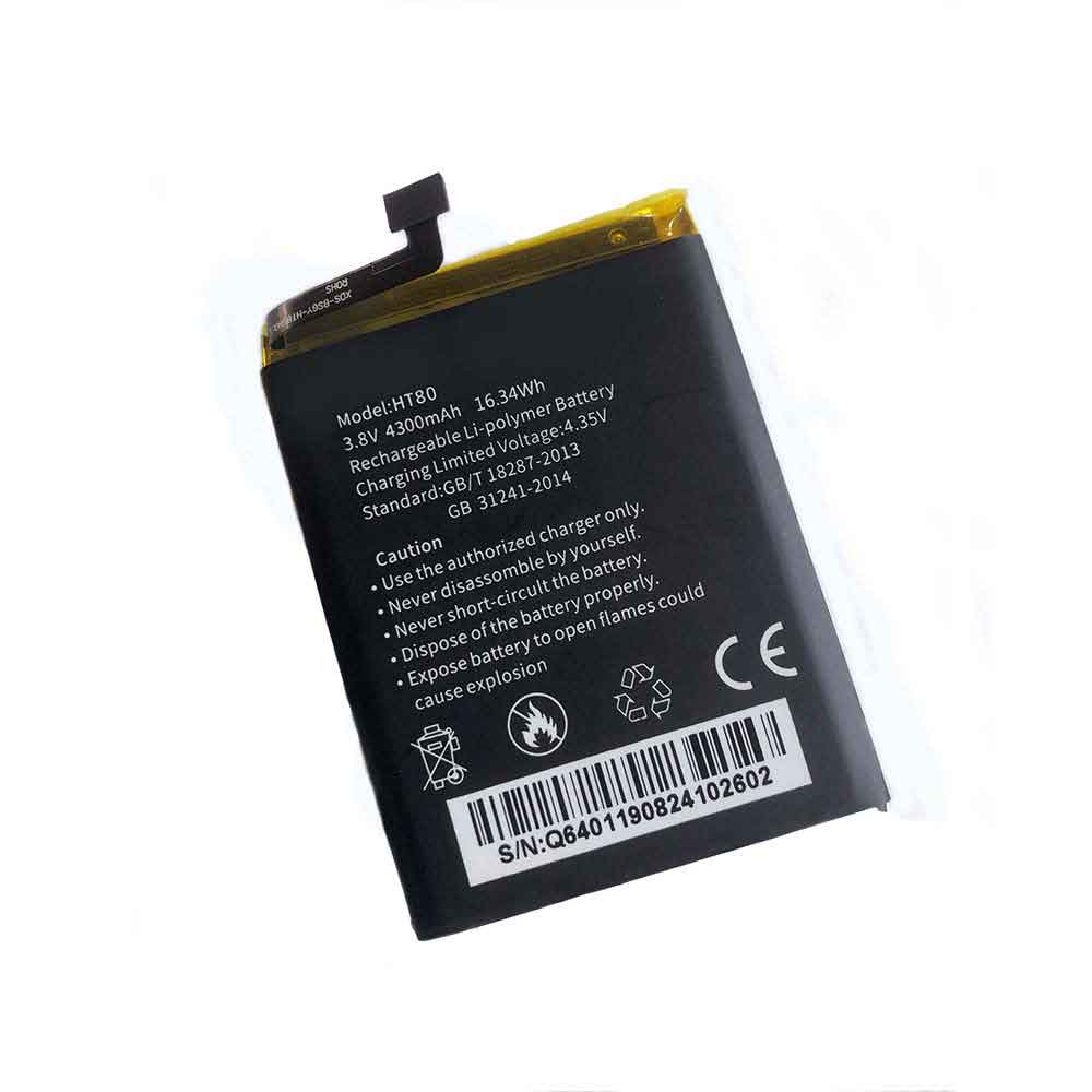 3.8V 4300mAh HT80 Smartphone Battery for Homtom HT80