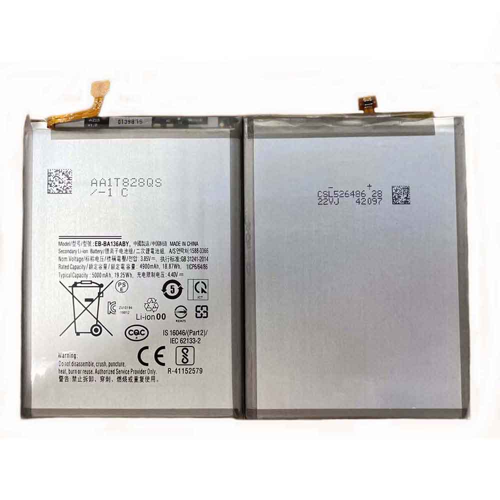 3.85V 5000mAh EB-BA136ABY Smartphone Battery for Samsung Galaxy A13 5G