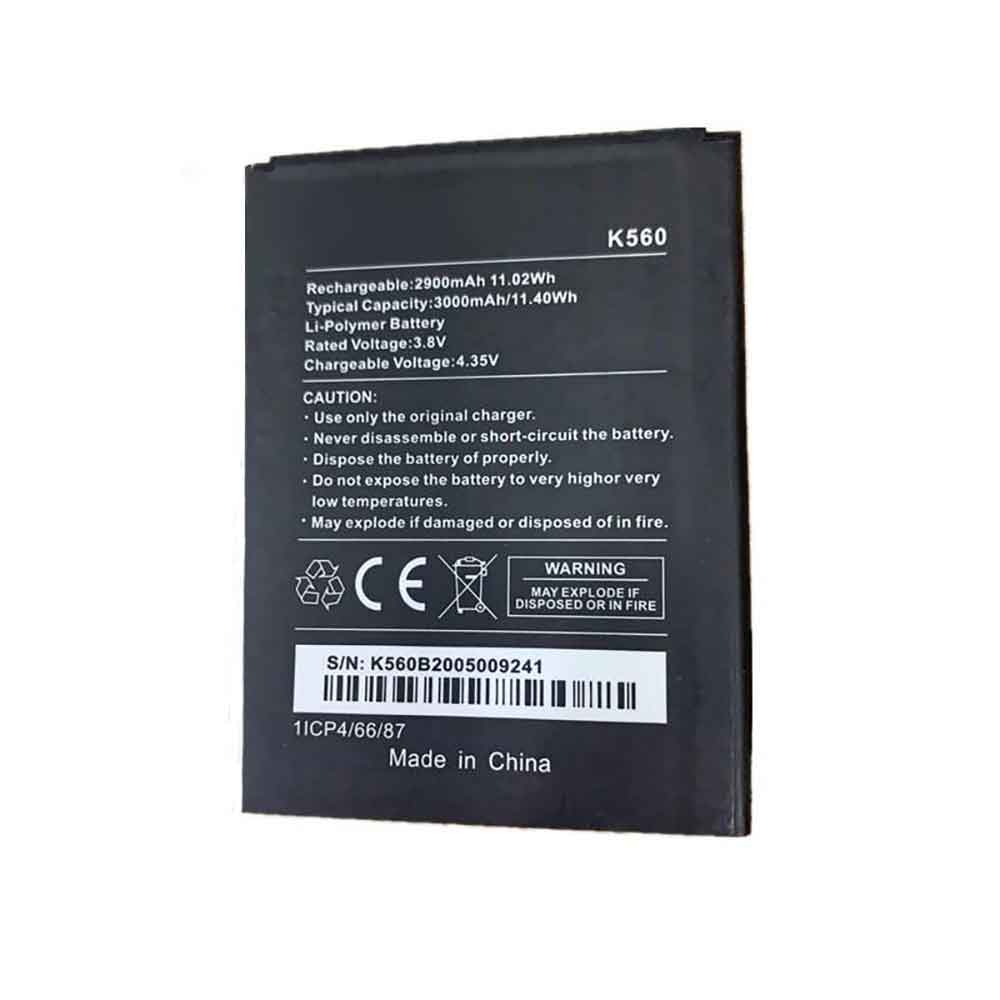 3.8V 3000mAh K560 Smartphone Battery for Wiko Y61 W-K560