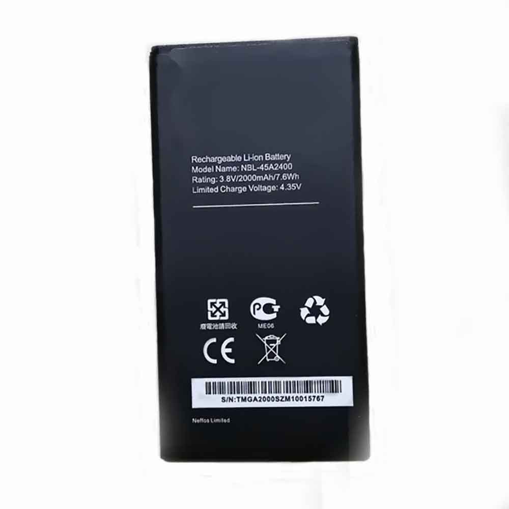 3.8V 2000mAh NBL-45A2400 Smartphone Battery for TP-Link Neffos WiFi