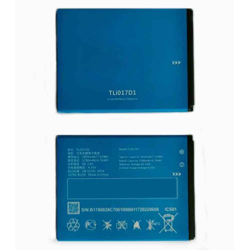 3.8V 1850mAh TLi017D1 Smartphone Battery for Alcatel TCL Flip Pro VZW-TCL-4056