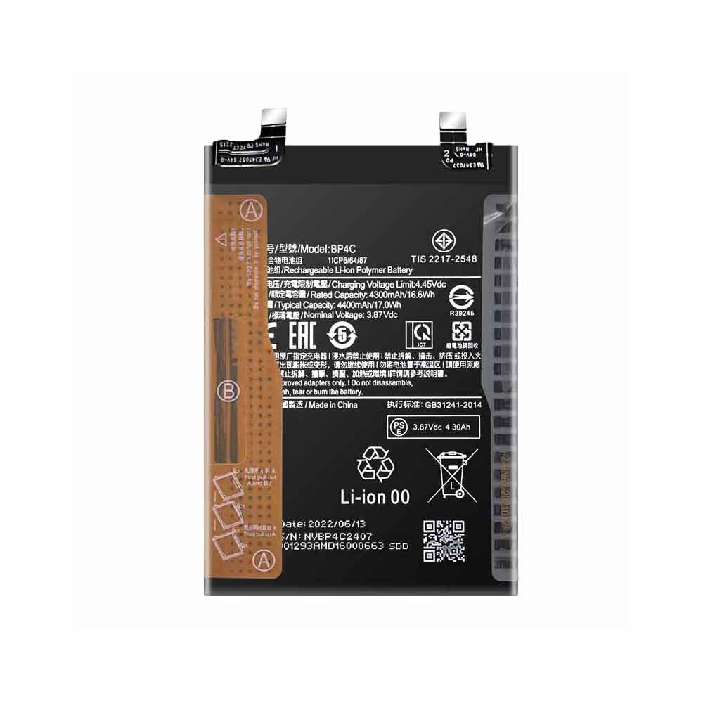 Xiaomi Redmi Note 11T Pro+ battery