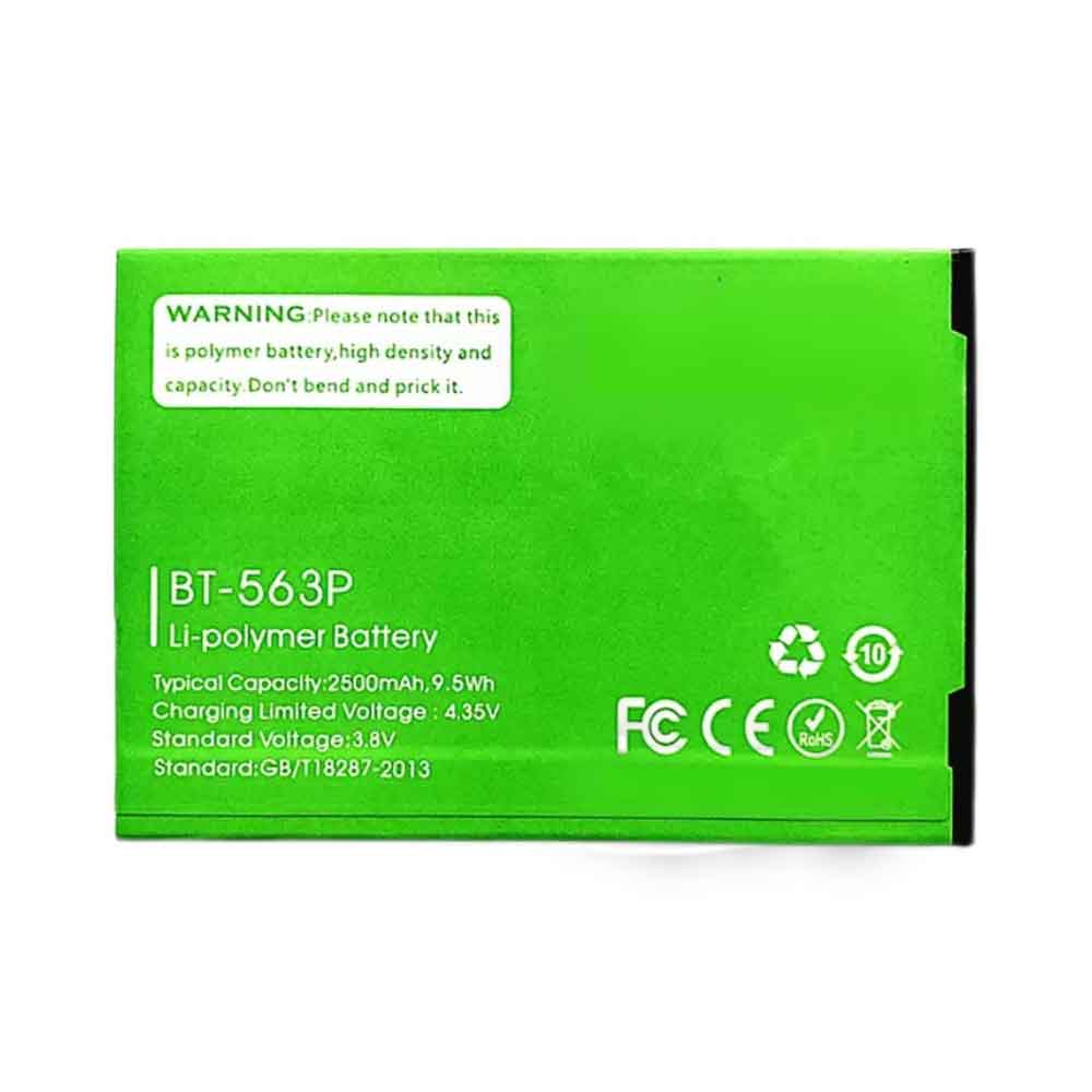 3.8V 2500mAh BT-563P Smartphone Battery for Leagoo M5 Plus