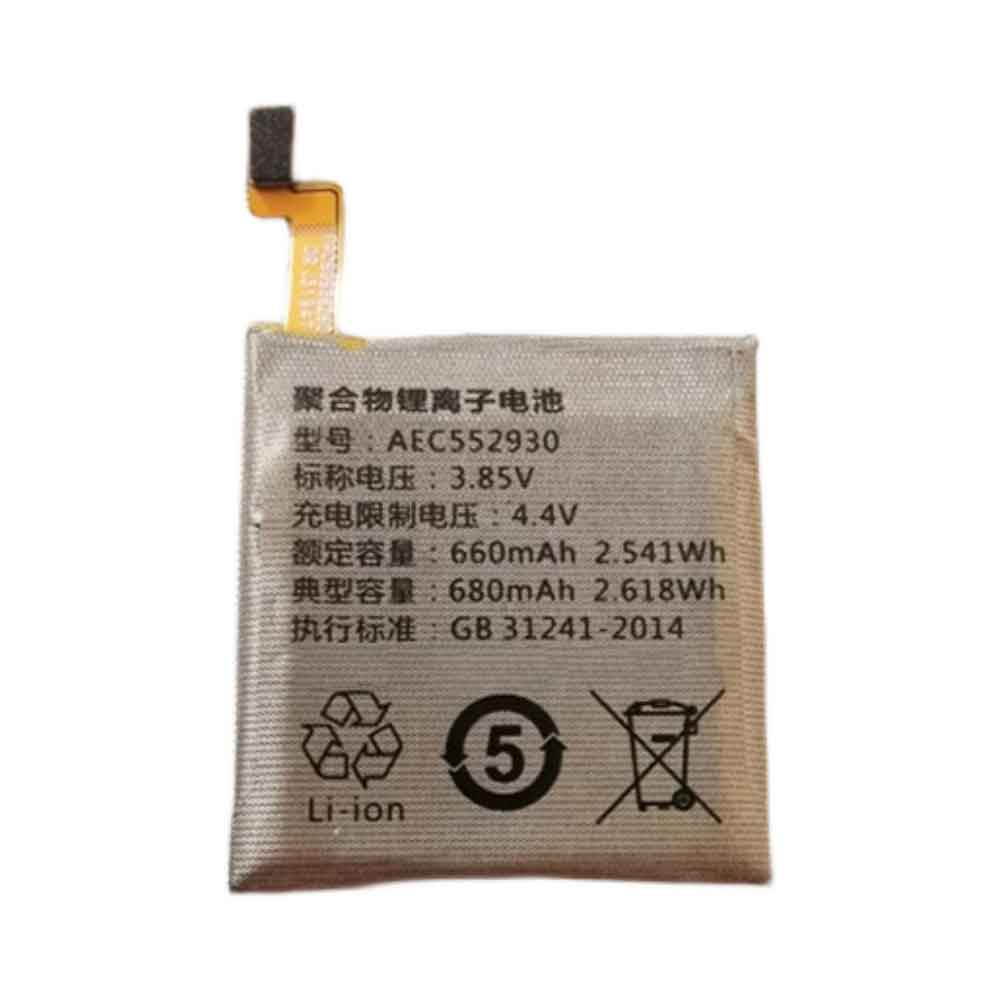 3.85V 4.4V AEC552930 Smartphone Battery for iFlytek Smart Phone Watch