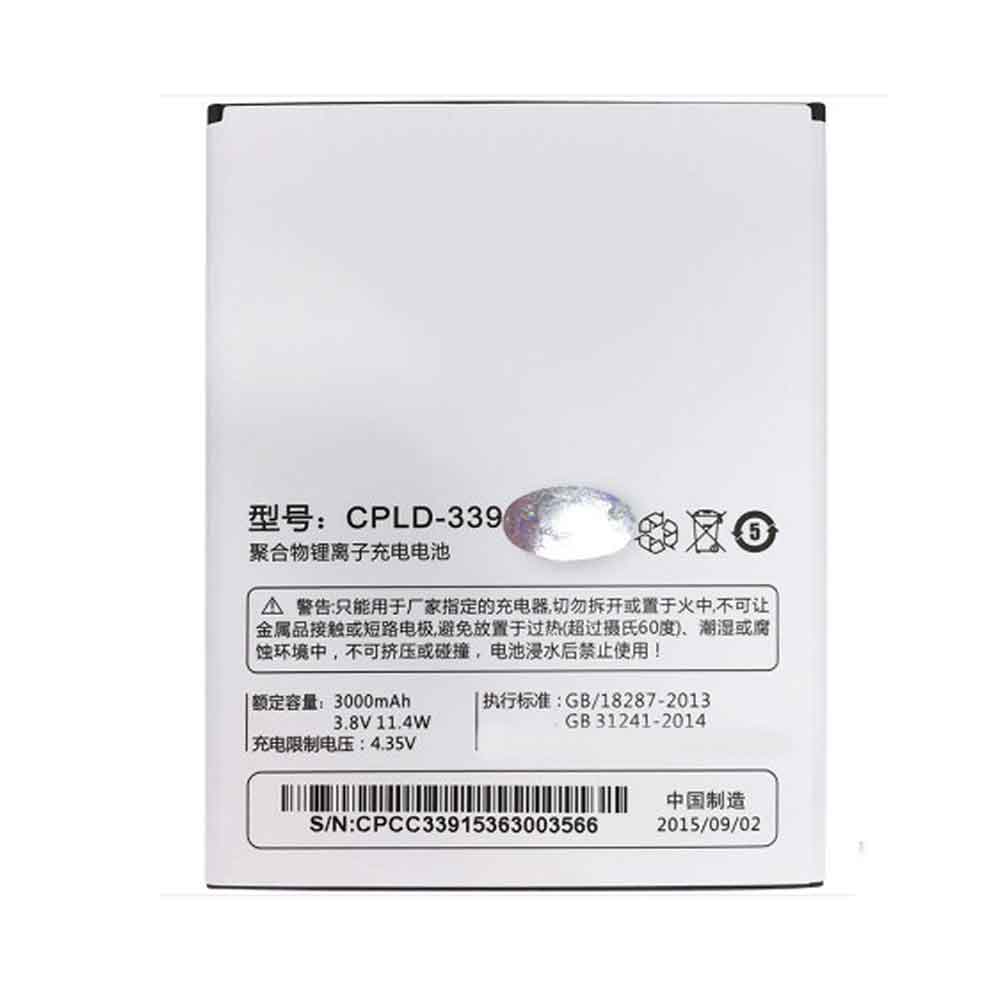 3.8V 3000mAh CPLD-339 Smartphone Battery for Coolpad V1-C
