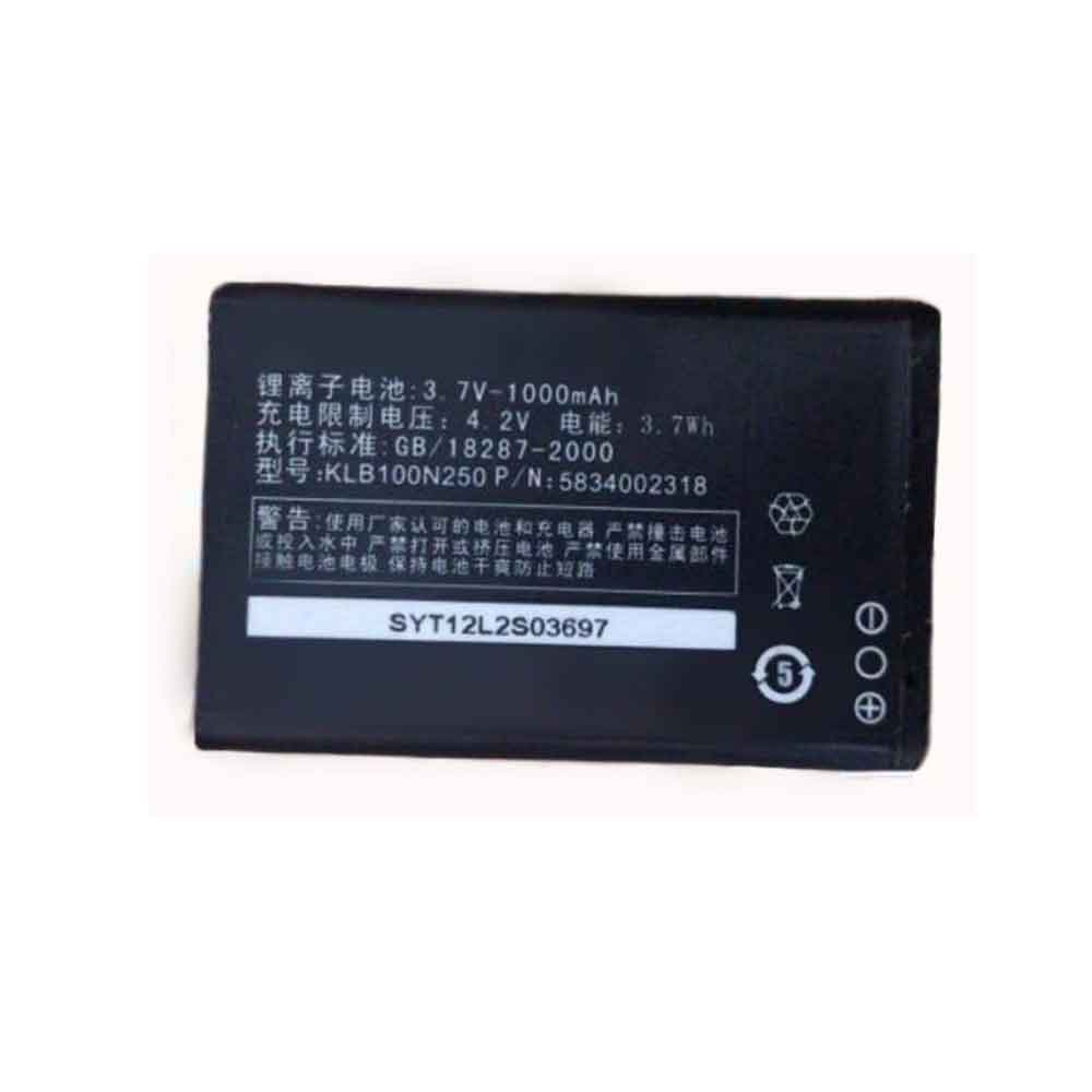3.7V 1000mAh Konka Phone Replacement Battery
