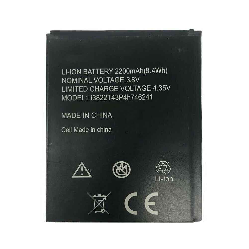 3.8V 2200mAh LI3822T43P4H746241 Smartphone Battery for ZTE Blade A465 A475