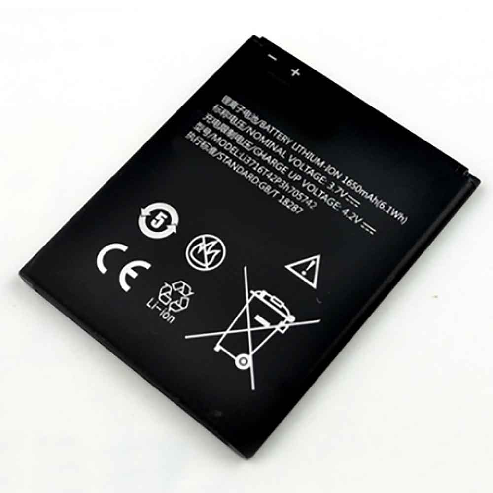 3.7V 1650mAh Li3716T42P3h705742 Smartphone Battery for ZTE Q301C Q301T