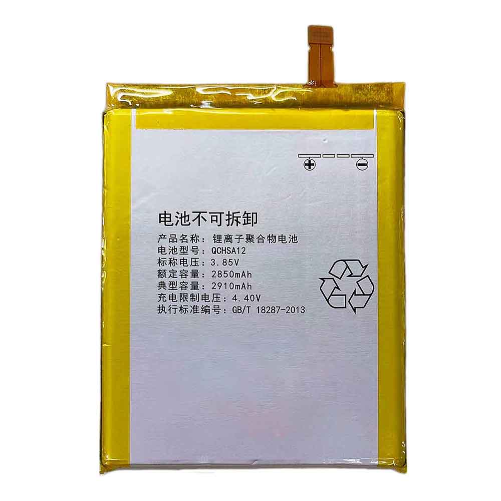 3.85V 2910mAh QCHSA12 Smartphone Battery for GreenOrange N2 N20 JL610 JL612