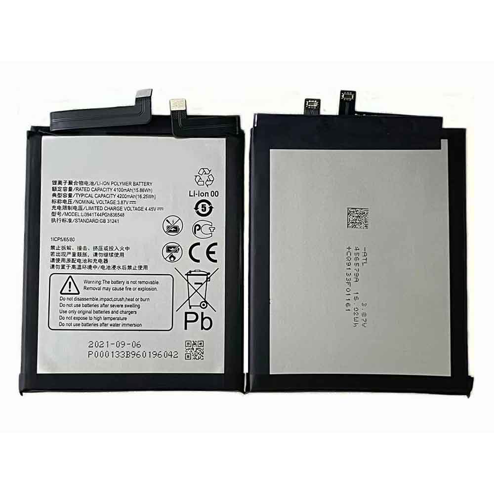 3.87V 4200mAh Li3941T44PGh836548 Smartphone Battery for ZTE S30 Pro 5G
