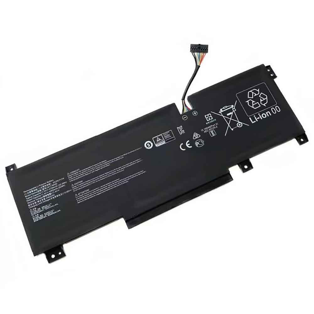 11.4V 4700mAh BTY-M492 Laptop Battery for MSI Pulse GL66 11UEK-048TR 1UDK-076 11UDK-033TW