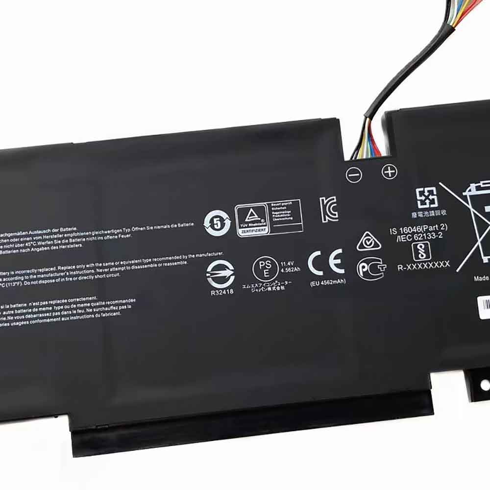 MSI Pulse GL66 11UEK-048TR 1UDK-076 11UDK-033TW battery