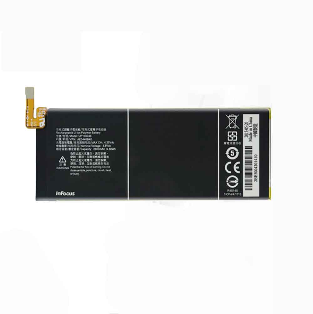3.8V 2600mAh UP130048 Smartphone Battery for InFocus M810 M810U M810T