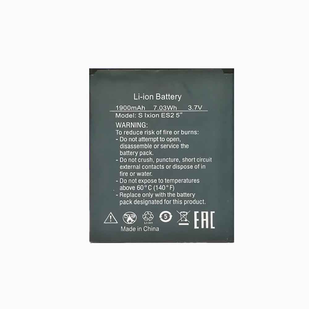 3.7V 1900mAh S-Ixion-ES2-5 Smartphone Battery for Dexp S-Ixion-ES2-5