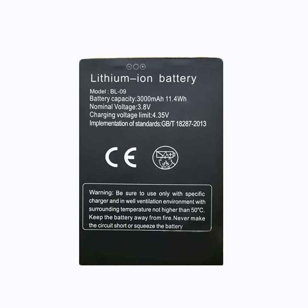 3.8V 3000mAh BL-09 Smartphone Battery for THL T9