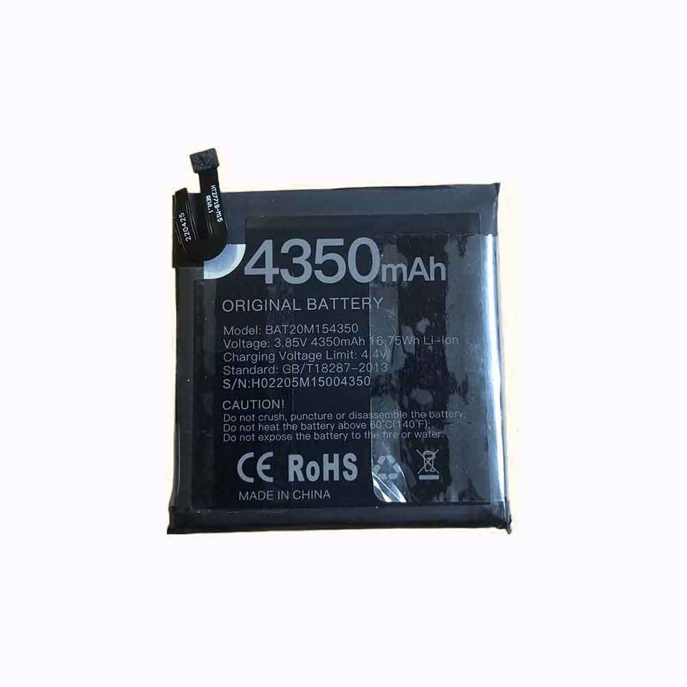3.85V 4350mAh BAT20M154350 Smartphone Battery for Doogee BAT20M154350